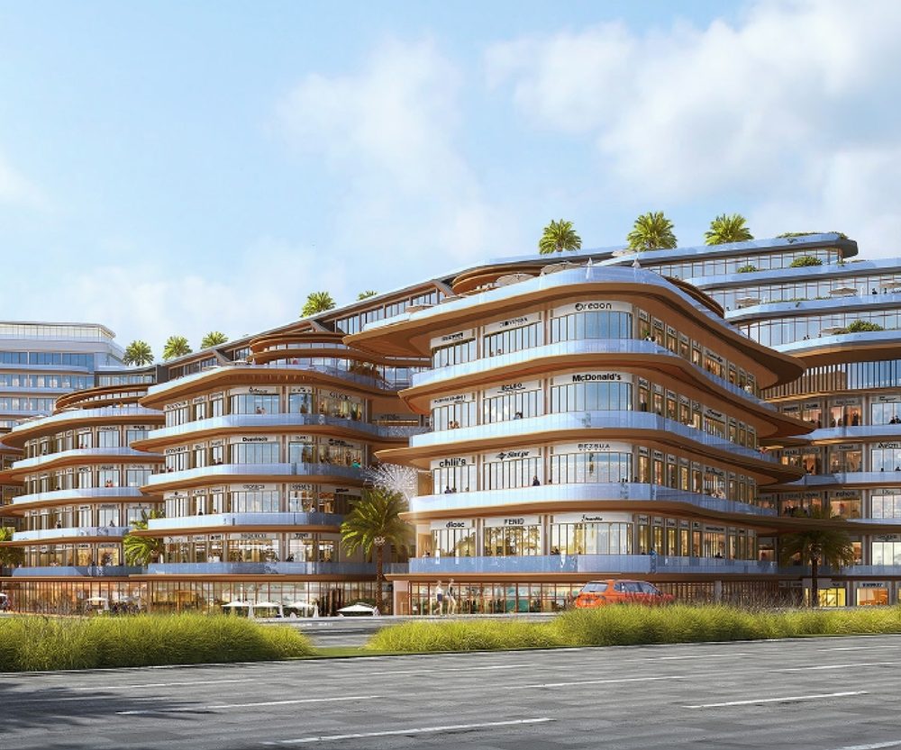 Migsun Lucknow Central — retail boulevard render